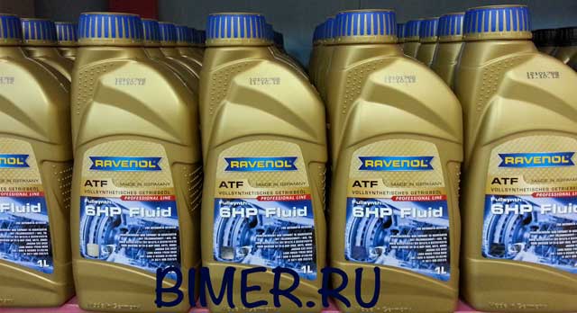 Масло для АКПП 6-ти скоростной  "ATF 6 HP Fluid"  E-81,87,90,91,60,63,65,66, X3(E83),X5(E70), X6(E71)  1л.