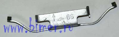 Скоба прижимная колодок заднего суппорта Е-32,34,36,46,30,Z1,Z3